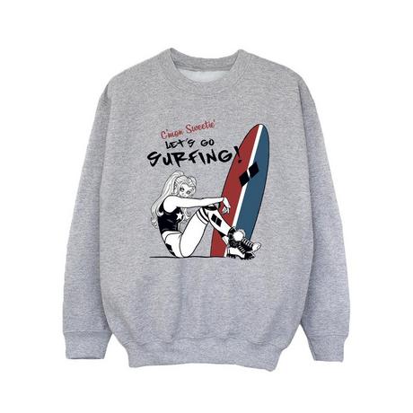 DC COMICS  Let's Go Surfing Sweatshirt 