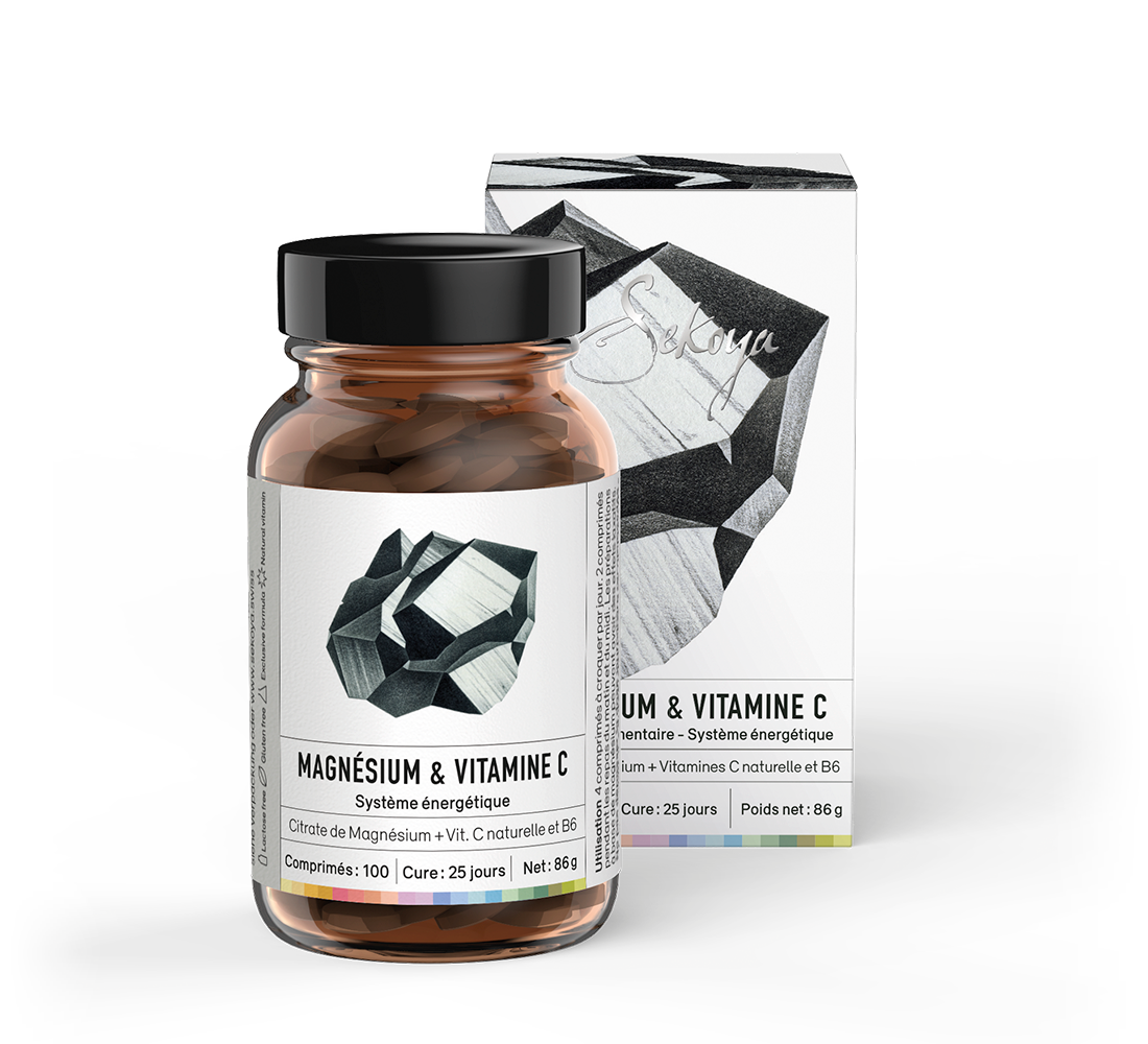 Sekoya Swiss  Magnesium & Vitamin C | Eine wirkungsvolle 2-in-1 Formel 