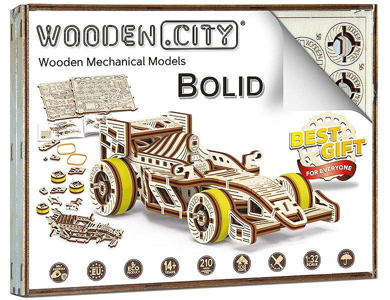 Wooden City  Bolid F1 Rennwagen (108Teile) 