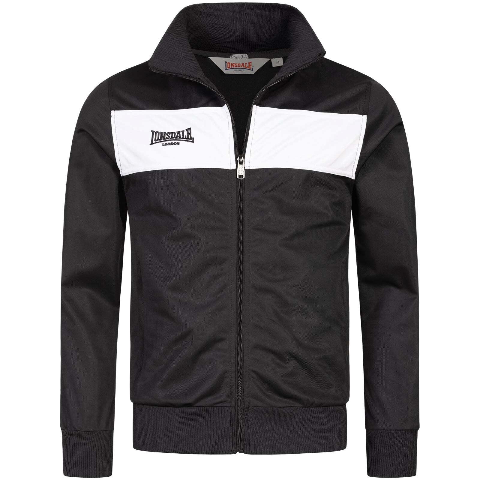 Image of Trainingsjacke Alnwick Unisex Schwarz/Weiss S