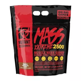 GladiatorFit  Gainer Mutant Mass Extreme 2500 5.5kg Mutant | Chocolat 