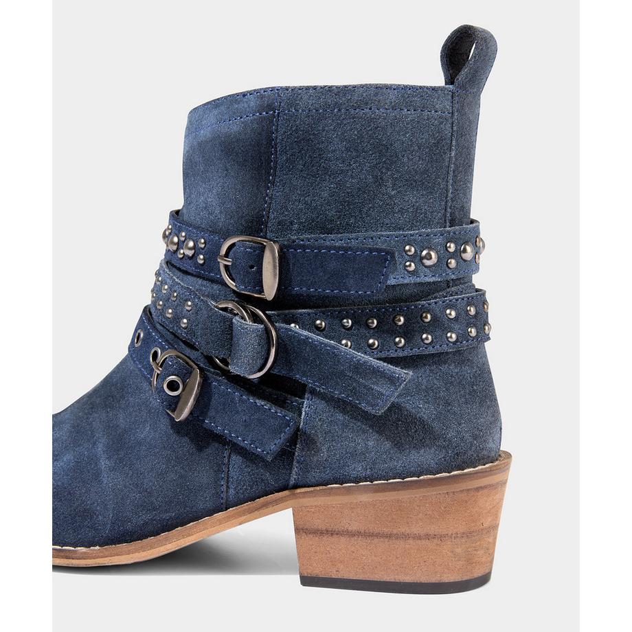 Joe Browns  Wildleder-Stiefeletten mit seitlichem Reißverschluss & Nieten 