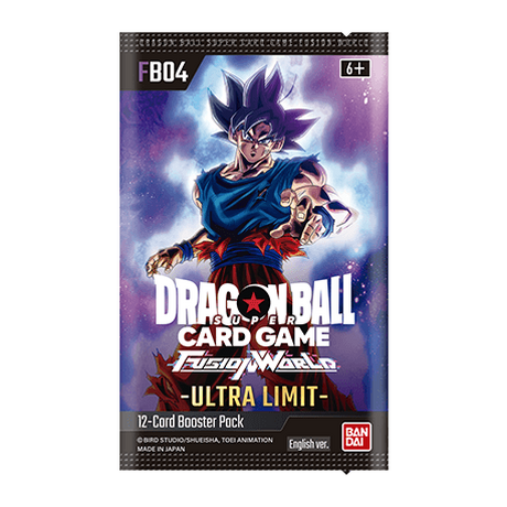 Bandai  Fusion World Ultra Limit FB04 Booster Pack - Dragon Ball Super Card Game - EN 