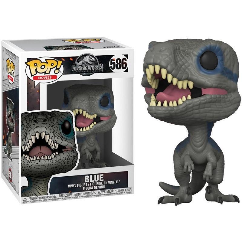 Funko  Figurine POP Jurassic World Fallen Kingdom Bleu Nouvelle Pose 