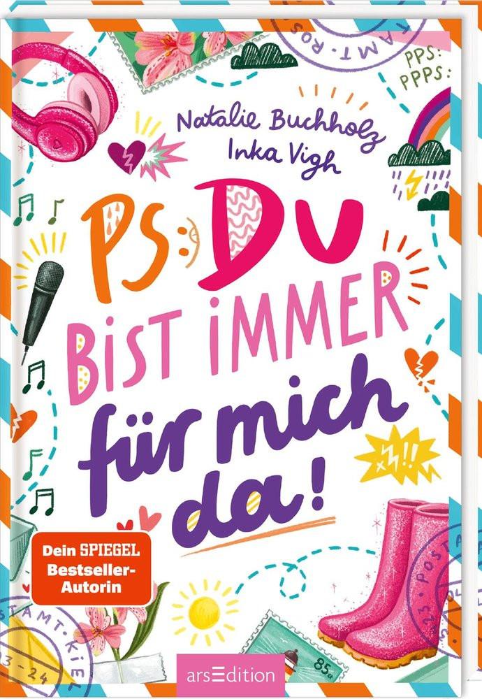 PS: Du bist immer für mich da! (PS: Du bist die Beste! 4) Buchholz, Natalie; Vigh, Inka (Illustrationen) Couverture rigide 