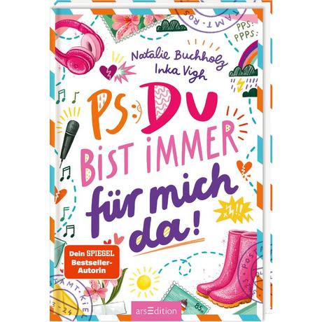 PS: Du bist immer für mich da! (PS: Du bist die Beste! 4) Buchholz, Natalie; Vigh, Inka (Illustrationen) Couverture rigide 