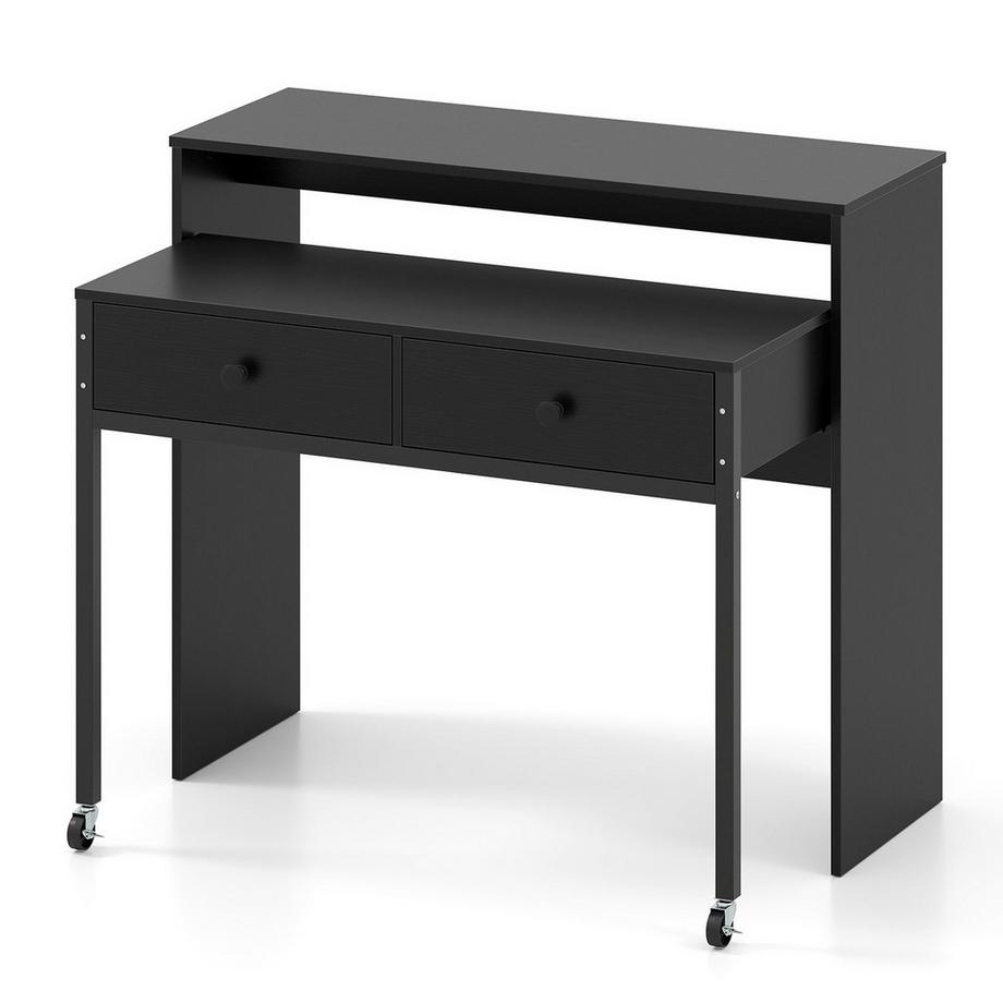 Scrivania espandibile con cassetti