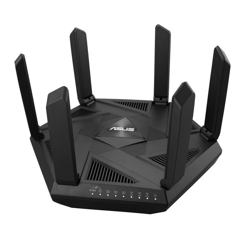 ASUS  RT-AXE7800 WLAN-Router Tri-Band (2,4 GHz/5 GHz/6 GHz) Schwarz 