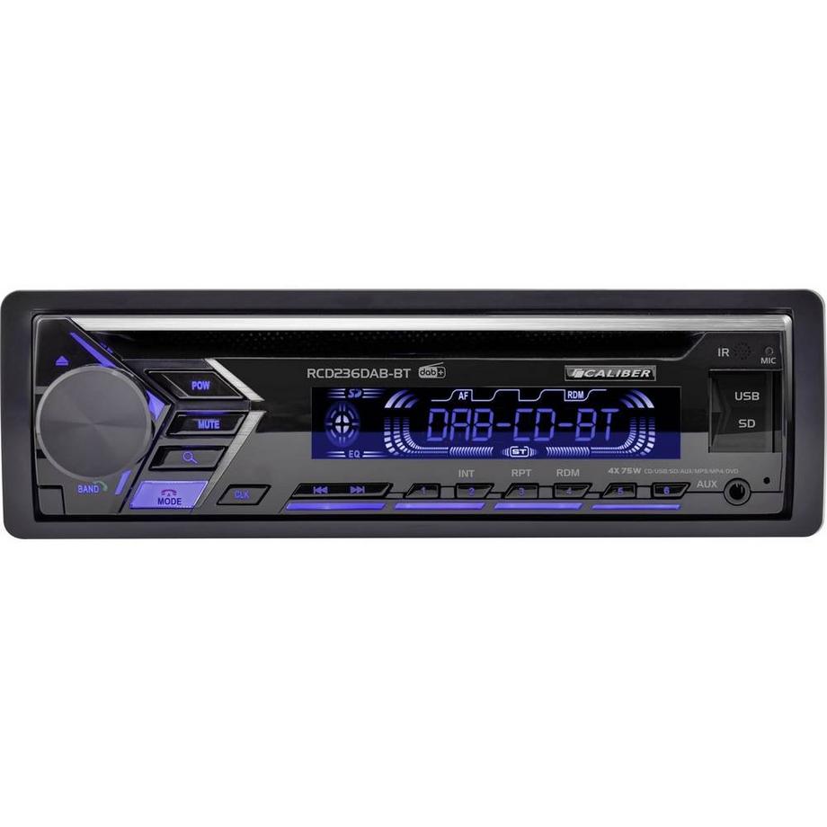 Caliber  Autoradio mit DAB+ und Bluetooth Freisprechfunktion 
