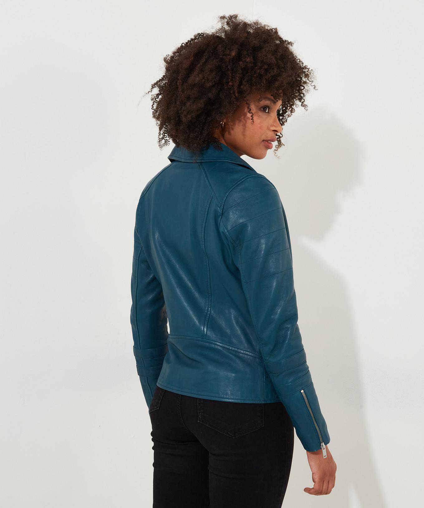 Joe Browns  Asymmetrische Bikerjacke aus Leder 