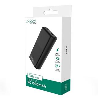 MYWAY  Powerbank 2 USB-A 20000mAh 