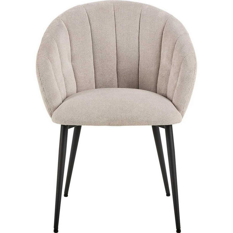 mutoni Chaise avec accoudoirs Teneate beige  