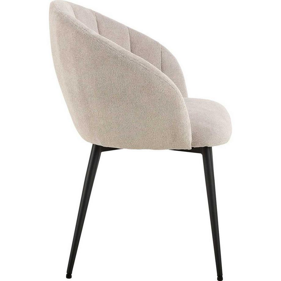 mutoni Chaise avec accoudoirs Teneate beige  