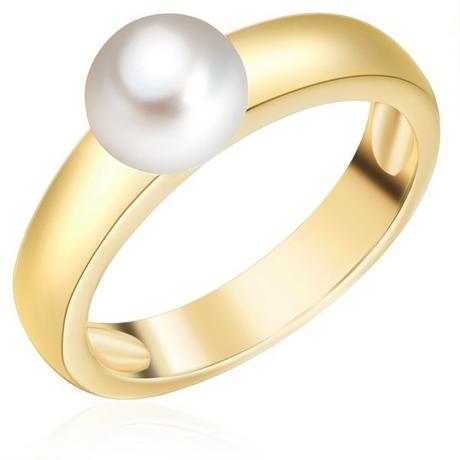 Valero Pearls  Femme Bague avec perle 