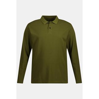 JP1880  Polo Jp 1880 Basic à manches longues, en maille piquée – jusqu'au 8 XL 