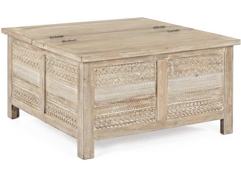 mutoni home Table basse Mayra avec espace de rangement  