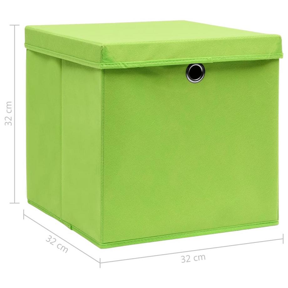 VidaXL Boîte de rangement tissu  