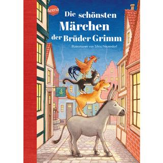 Die schönsten Märchen der Brüder Grimm Grimm, Jacob und Wilhelm; Neuendorf, Silvio (Illustrationen) Gebundene Ausgabe 