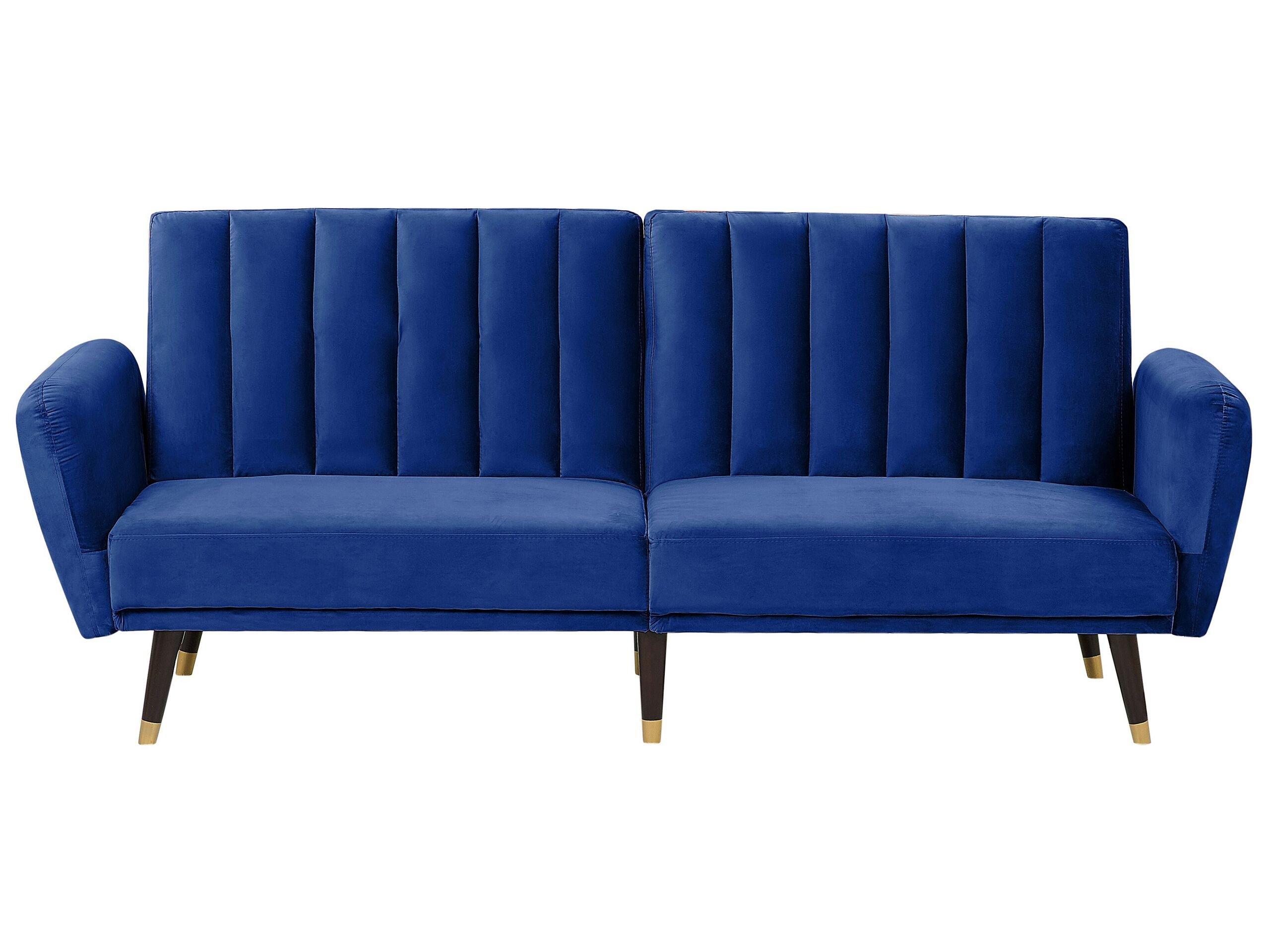 Image of Schlafcouch aus Samtstoff Glamourös VIMMERBY Schlafcouch aus Samtstoff Glamourös VIMMERBY