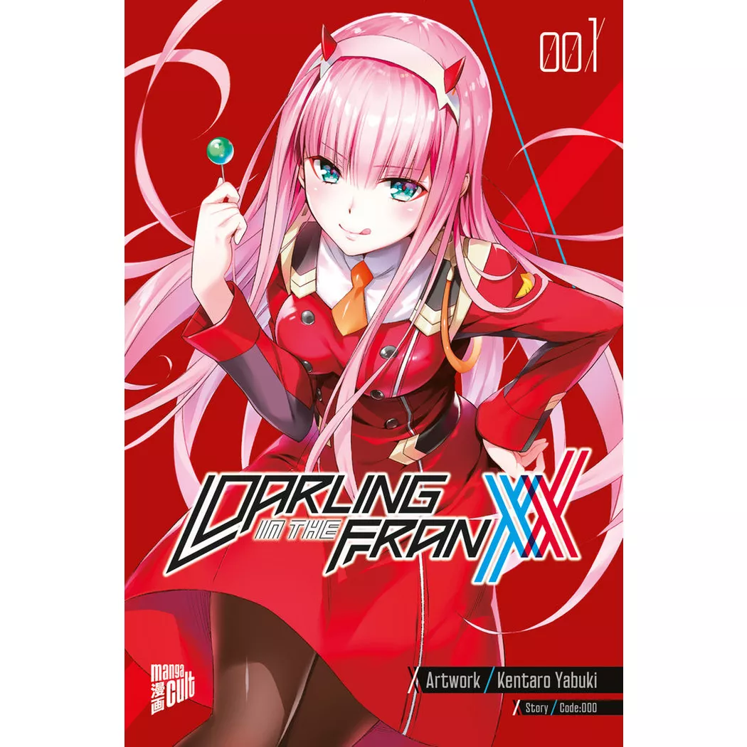 Manga Cult - Darling in the Franxx 1, Code:000/ Yabuki, Kentaro (Illustrationen)/ Niedermann, Rahel (Übersetzung), Multicolor