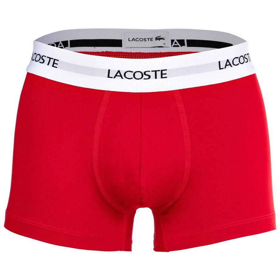 LACOSTE Stretch Boxershorts 3er Pack  
