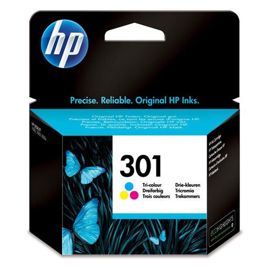   HP 301 Cyan/Magenta/Gelb Original Druckerpatrone 