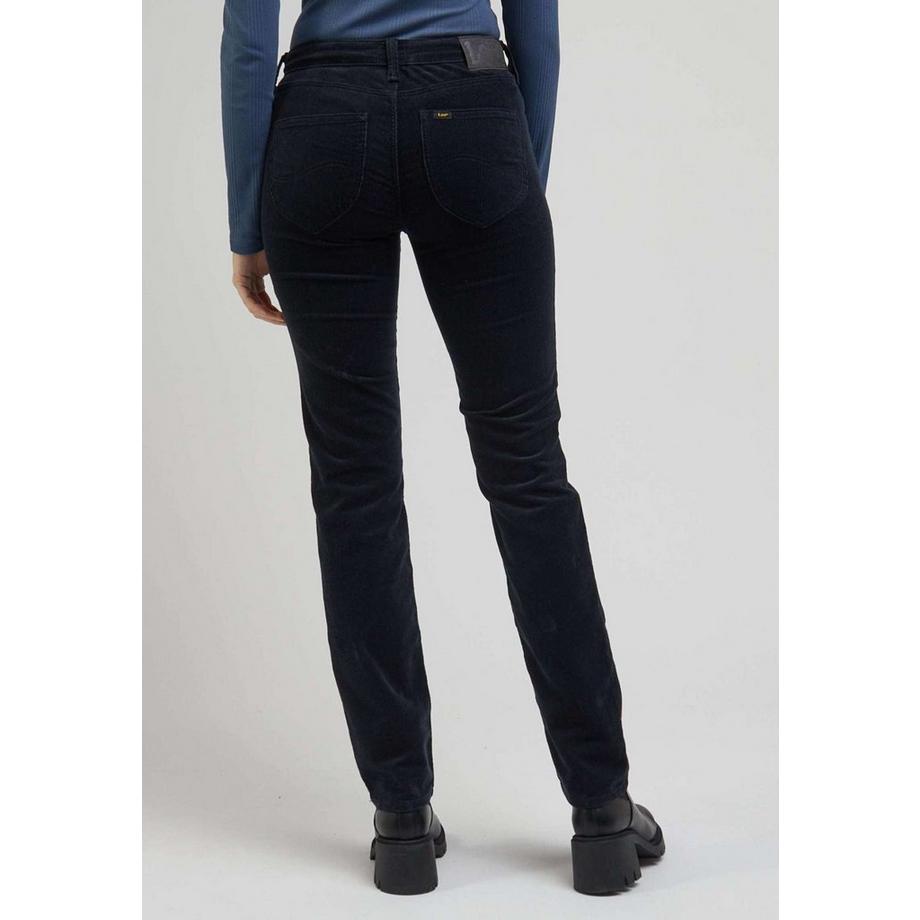 Lee Marion Straight Pantaloni in Velluto a Coste  