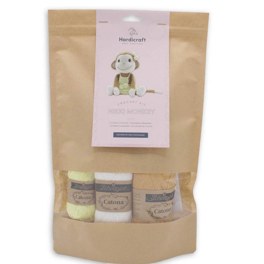 Hardicraft  Nikki Monkey - Häkelset 