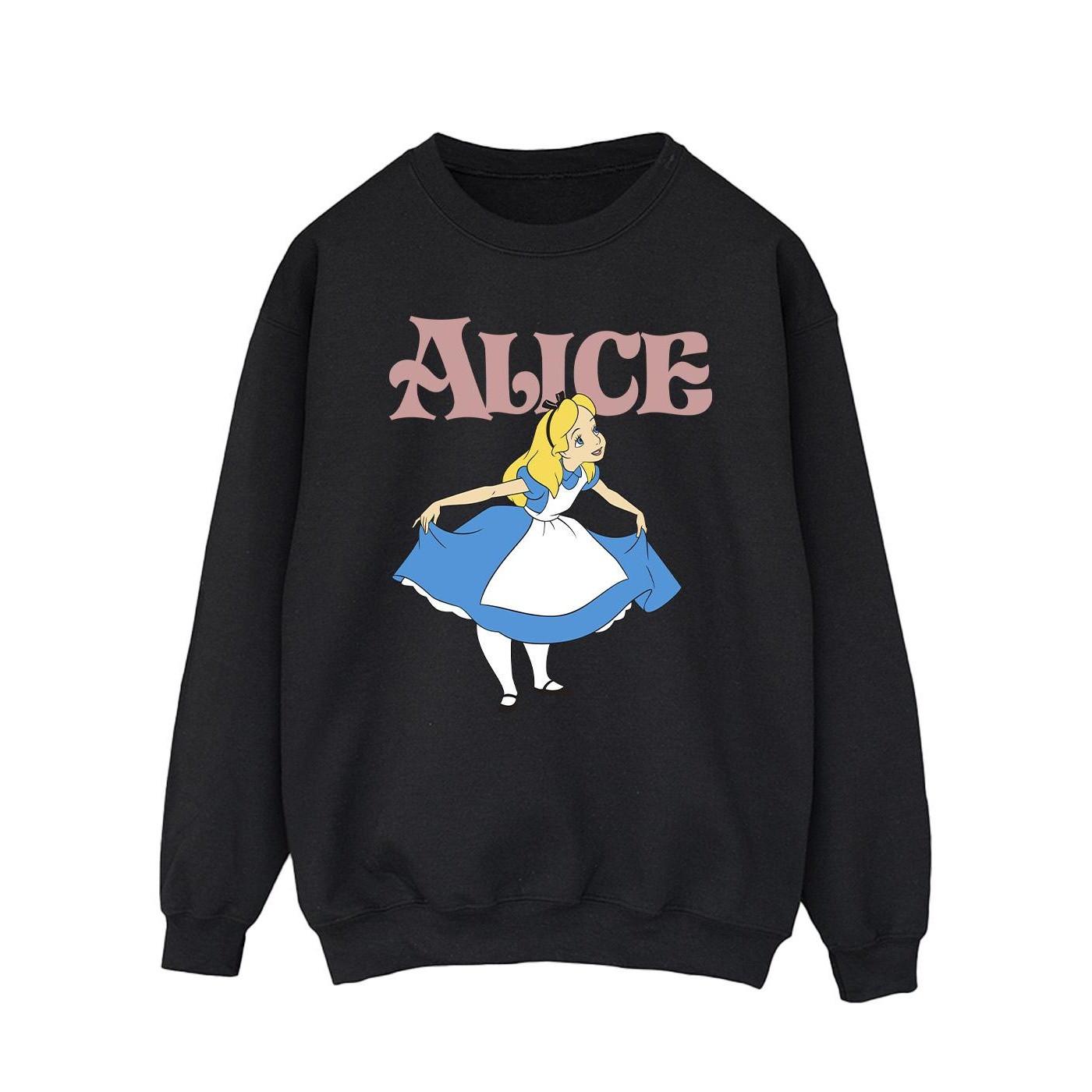 Disney  Alice In Wonderland Take A Bow Sweatshirt 