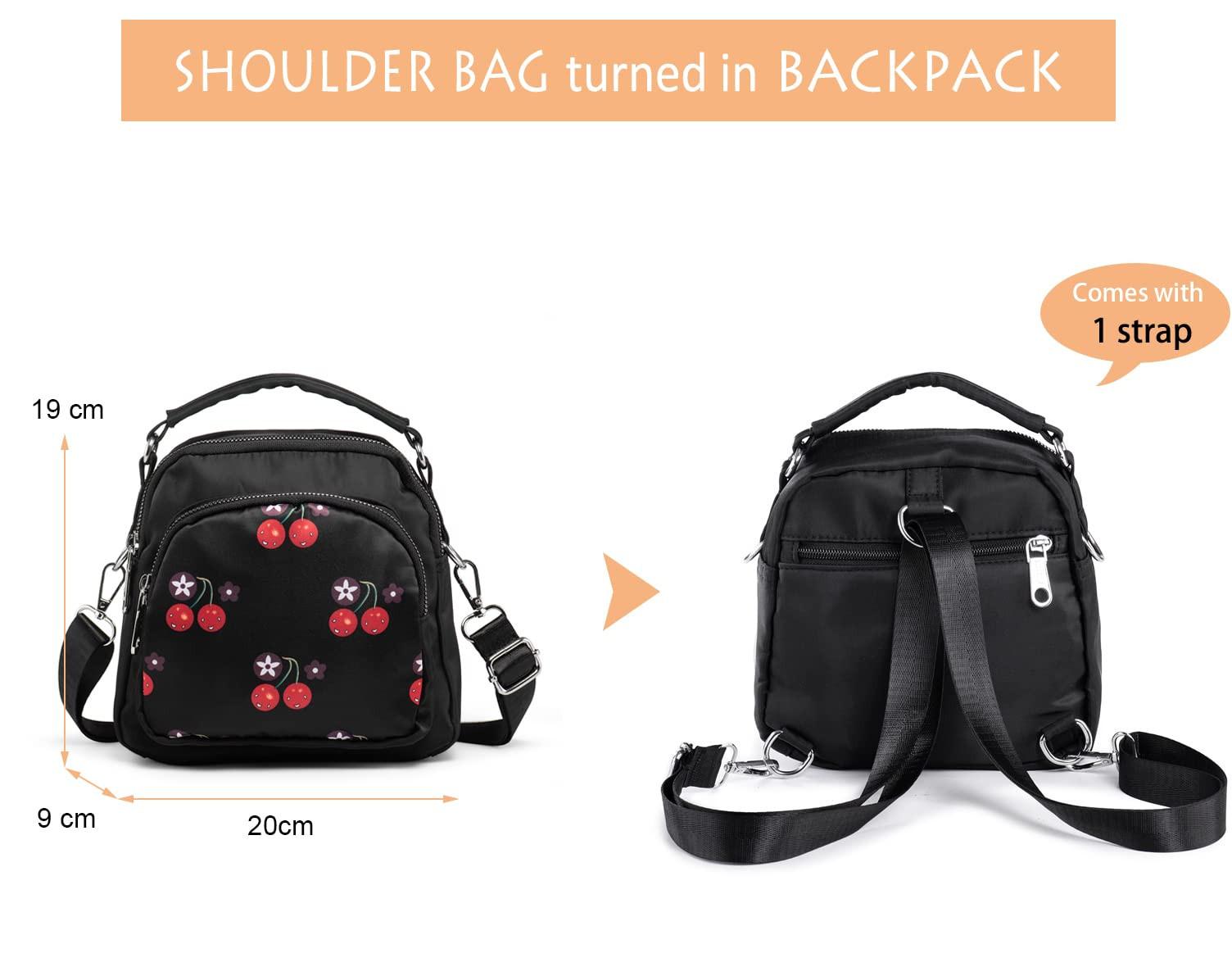 Only-bags.store Borsa a Tracolla Piccola in Nylon  