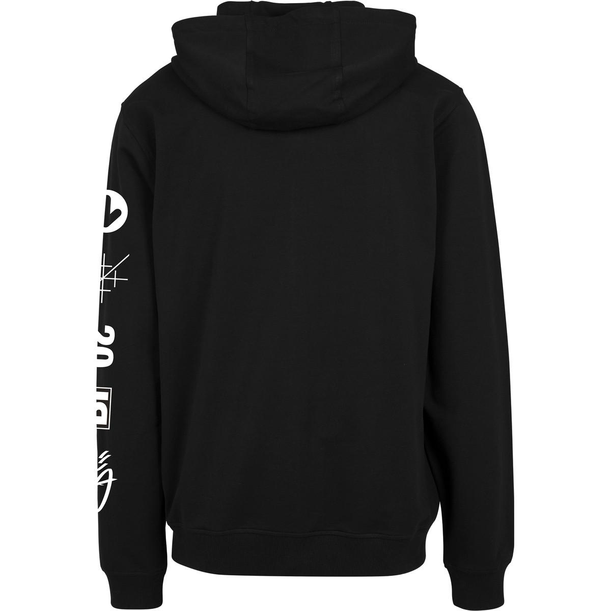 URBAN CLASSICS  sweatshirt à capuche linkin park anniversary logo zip 