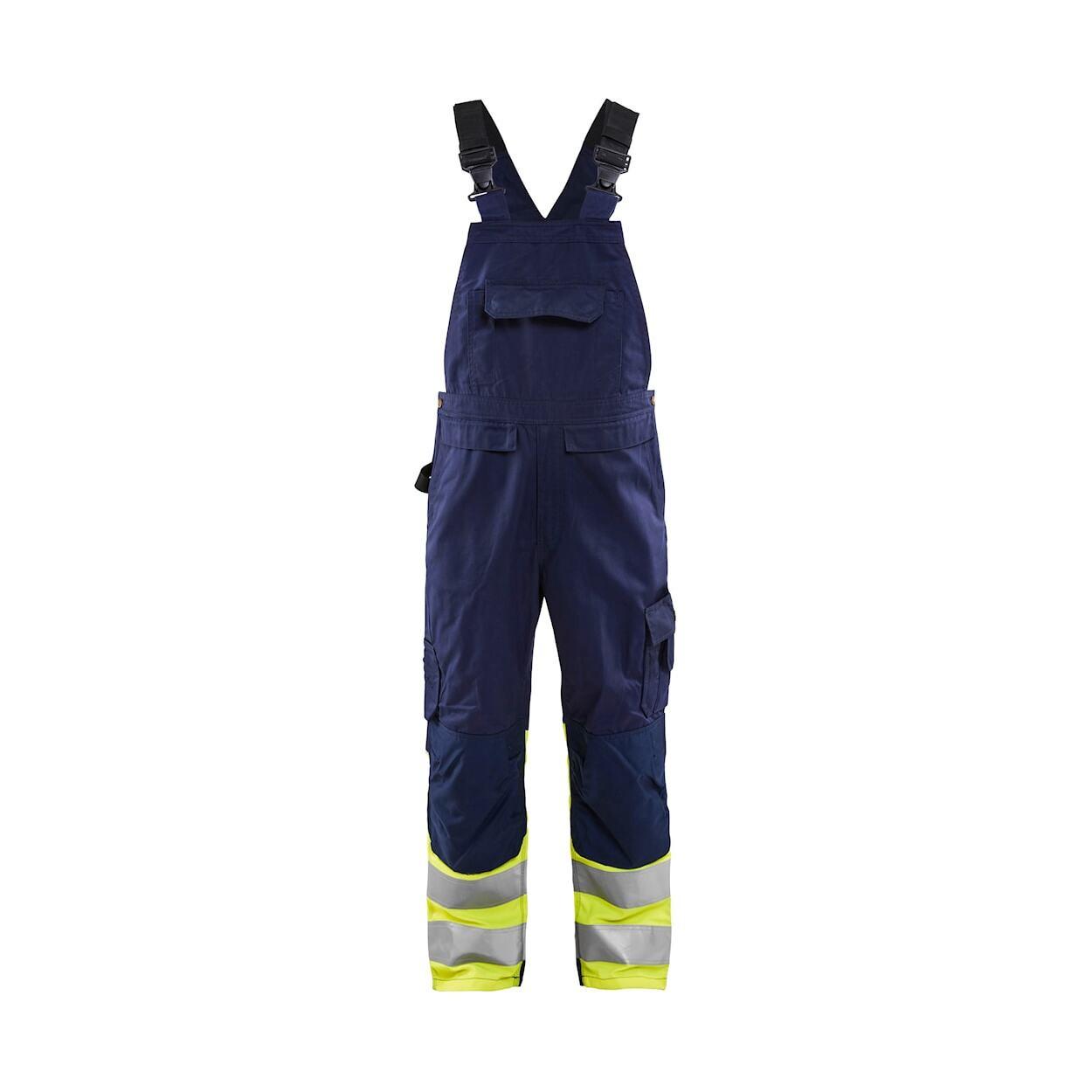 Image of Latzhose Mit Hoher Sichtbarkeit Unisex Marine 52