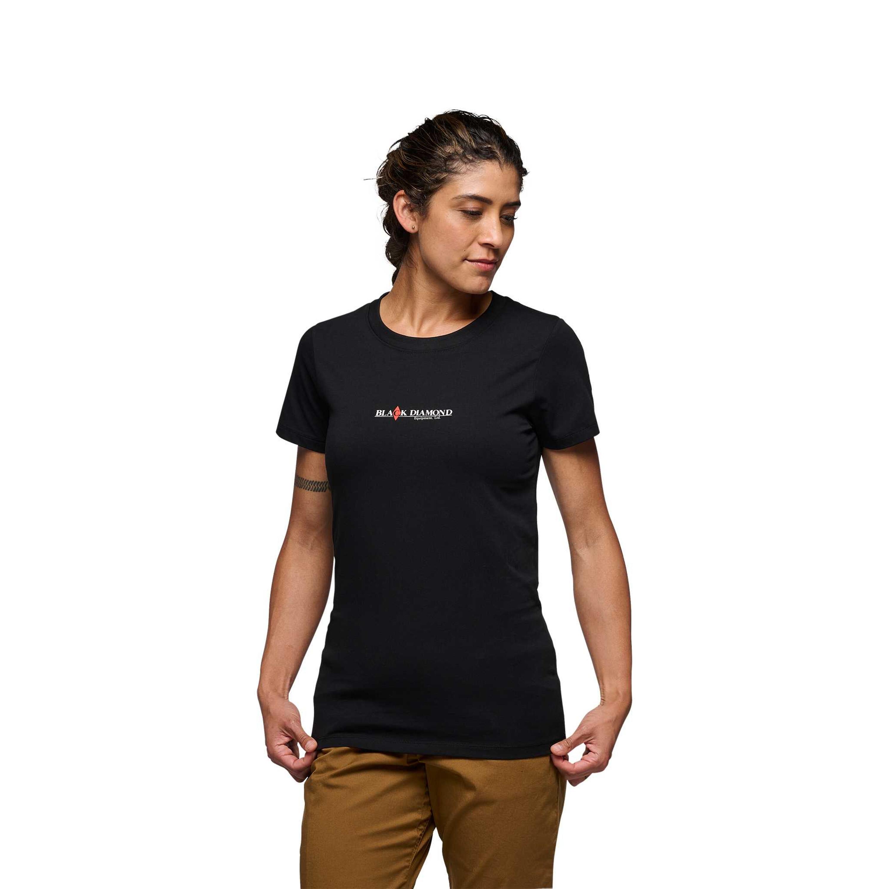 Black Diamond  t-hirt da heritage wordmark 