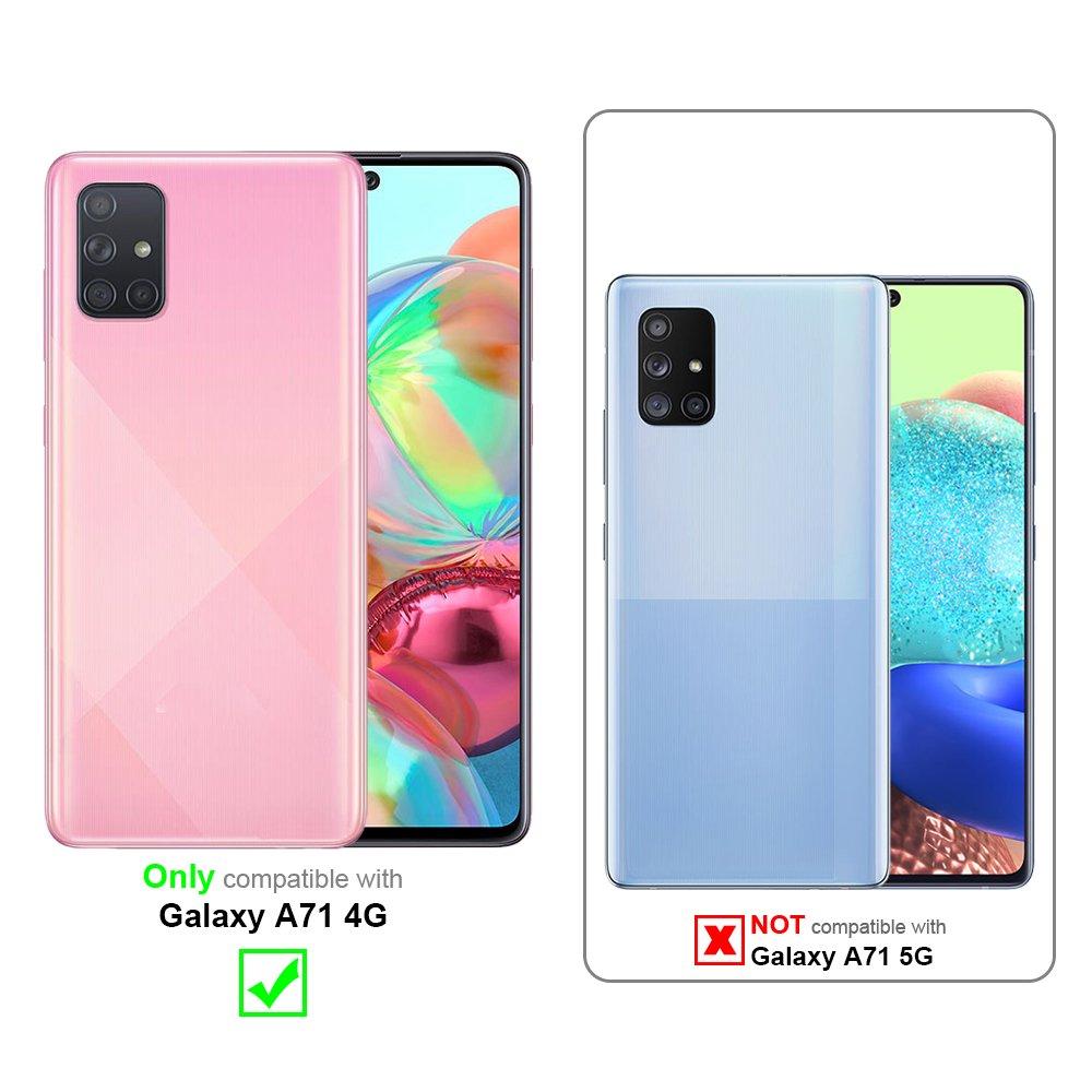 Cadorabo  Hülle für Samsung Galaxy A71 4G TPU Silikon Frosted 