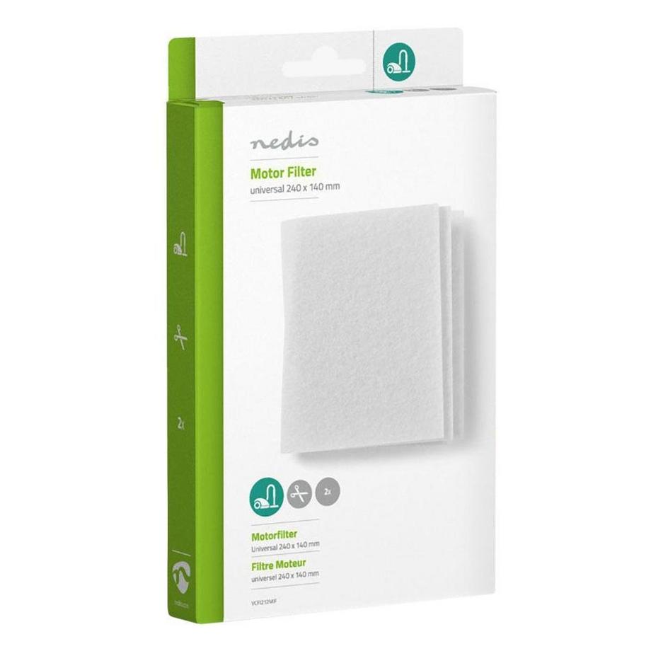 Nedis 2x Motorfilter für Staubsauger - Universal  