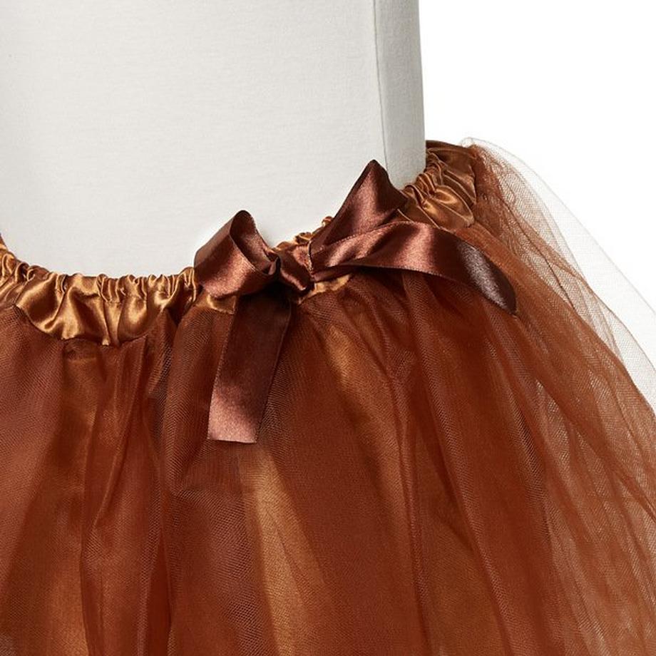 Tectake  Tutu pour enfants brun-café 