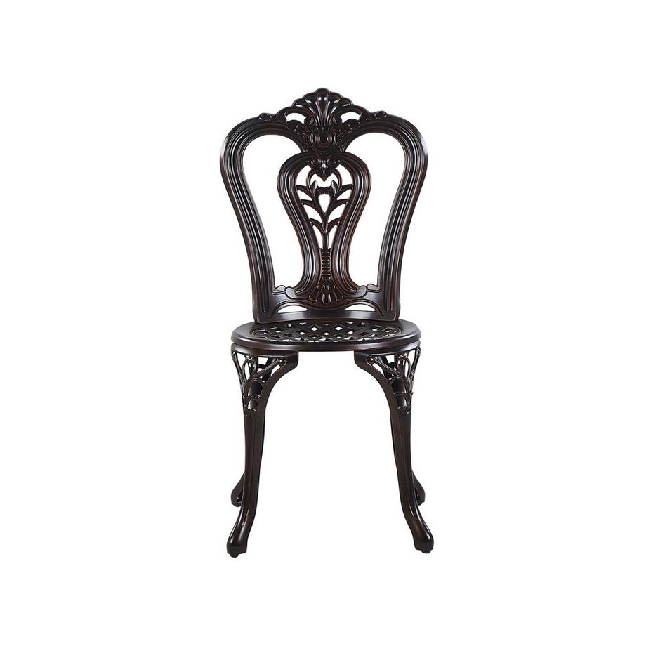 Beliani Ensemble pour bistro en Aluminium Rétro BOVINO  