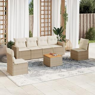 VidaXL Garten sofagarnitur poly-rattan  