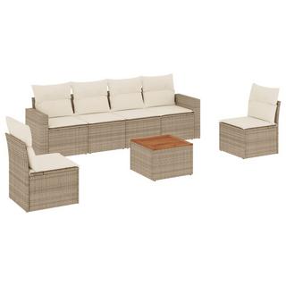 VidaXL Garten sofagarnitur poly-rattan  