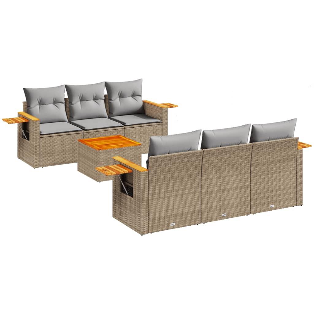 VidaXL Garten sofagarnitur poly-rattan  