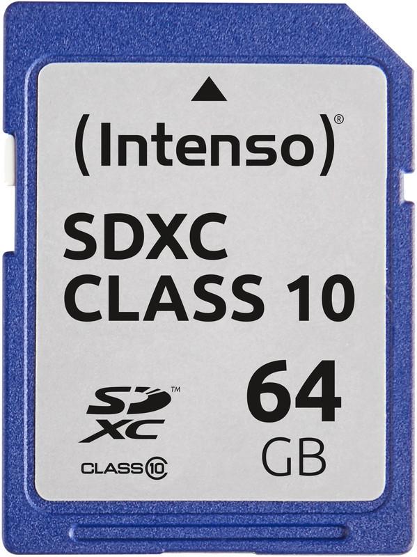Intenso  INTENSO SDXC Card Class 10 64GB 3411490 