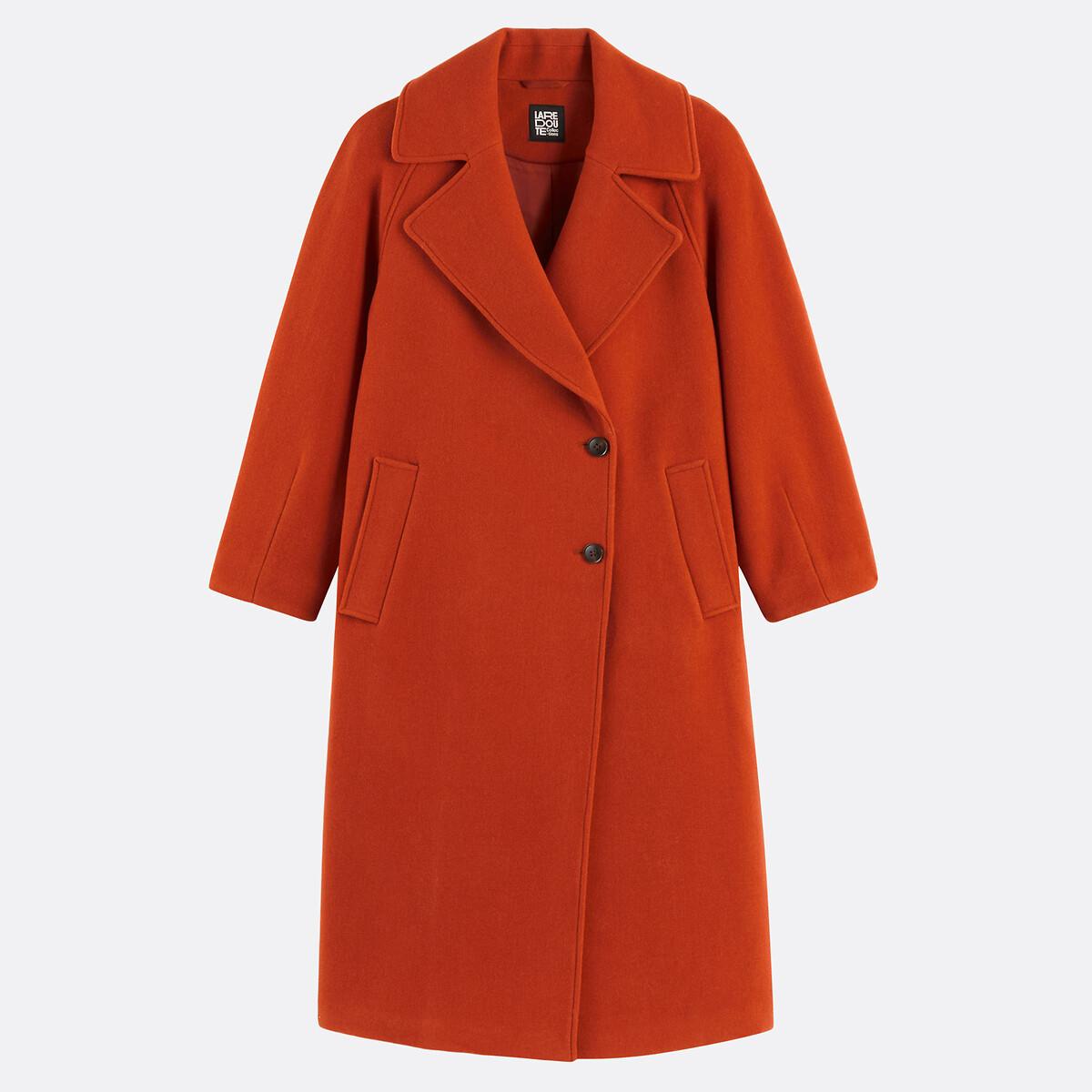 La Redoute Collections Manteau long Fermeture asymétrique  