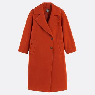 La Redoute Collections Manteau long Fermeture asymétrique  