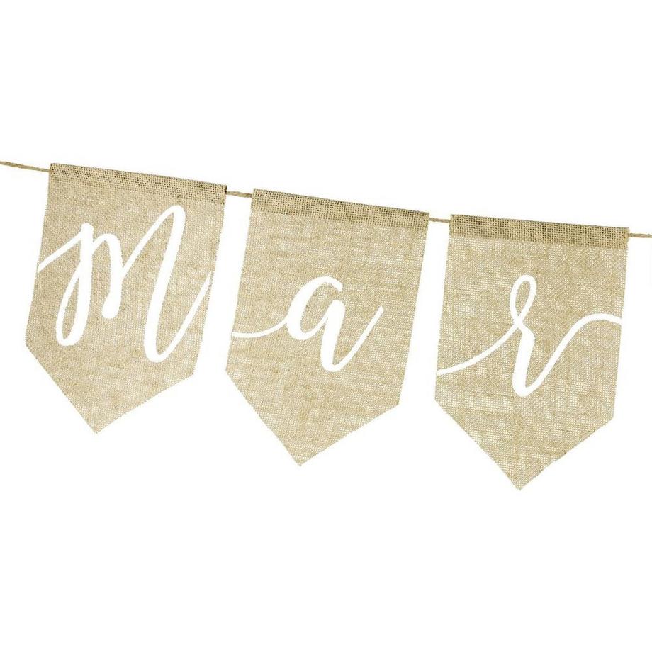 PartyDeco  Girlande Just Married 