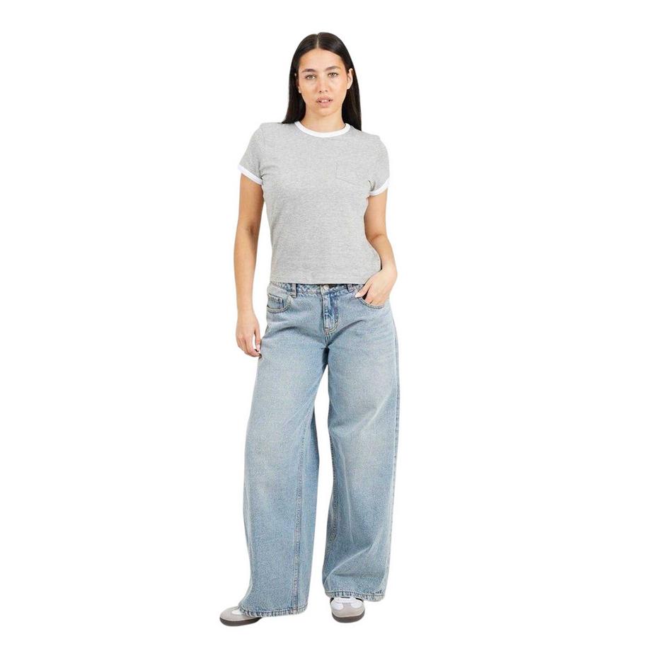 Brave Soul T-Shirt Style Ringer Coupe Régulière  