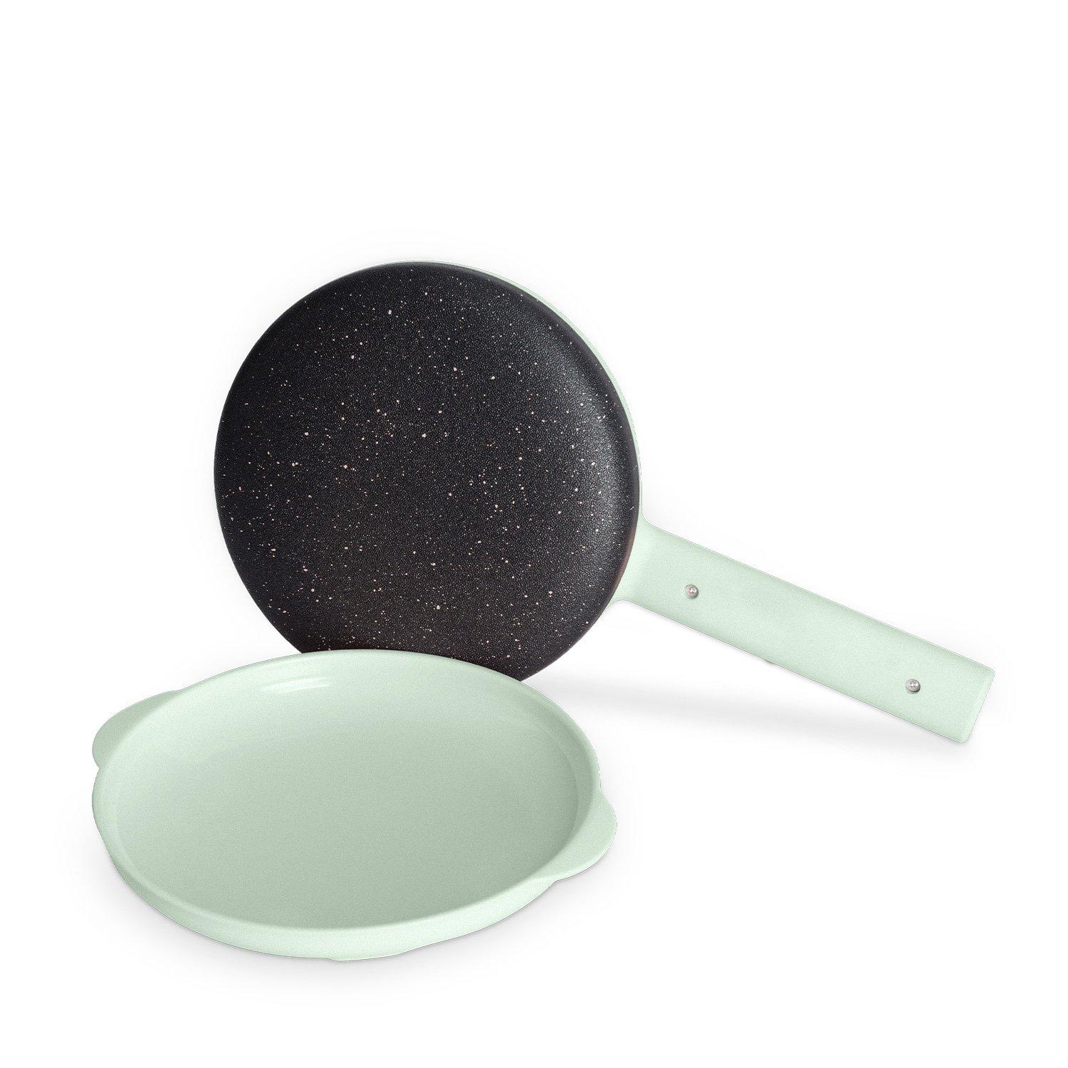 CREATE Machine à crêpe vert pastel  