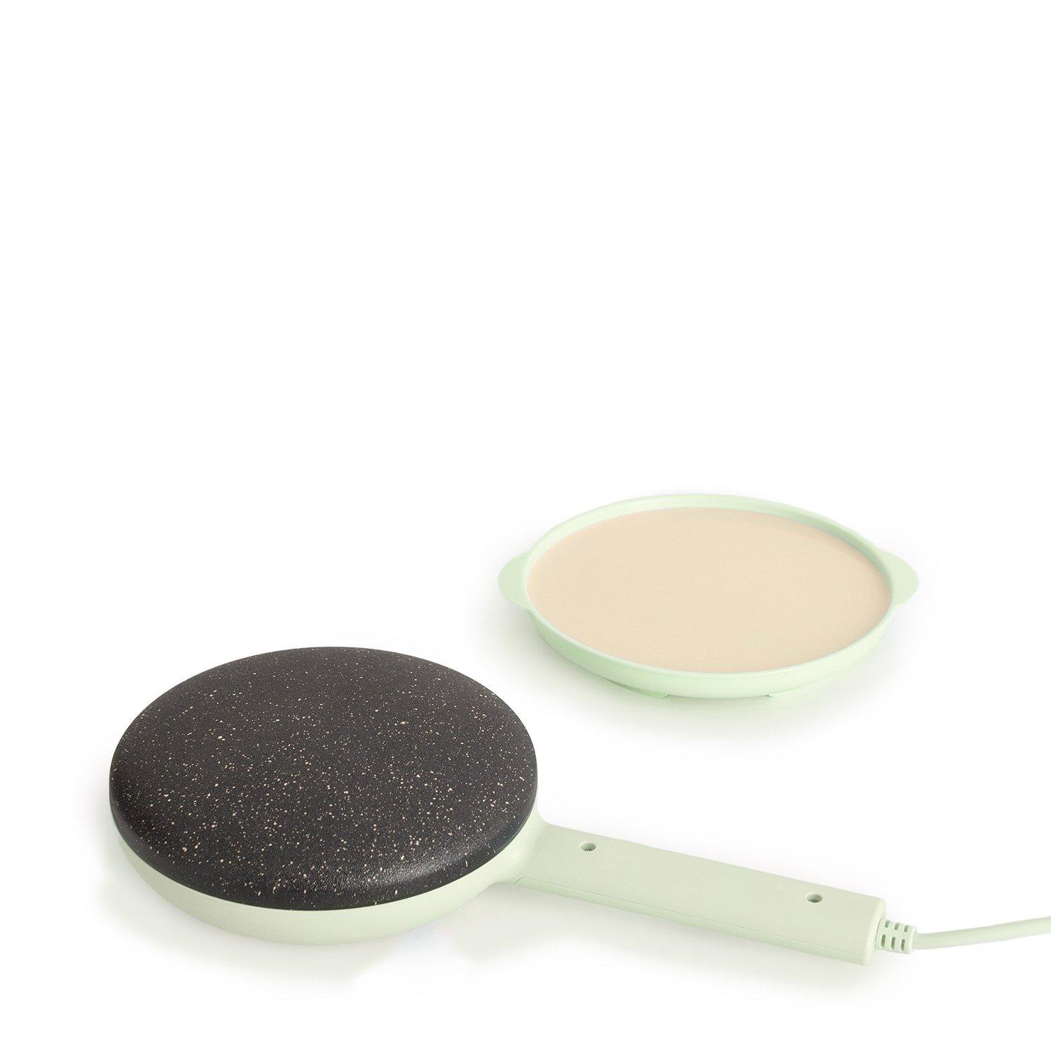 CREATE Machine à crêpe vert pastel  