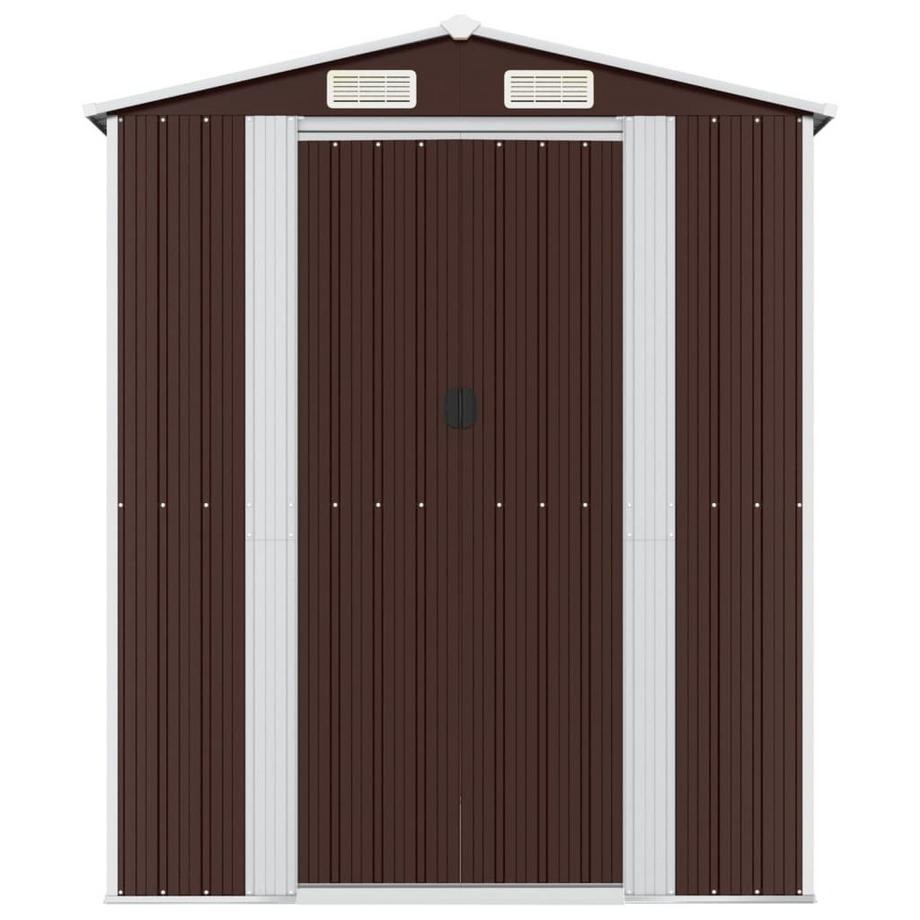 VidaXL Abri de jardin acier  