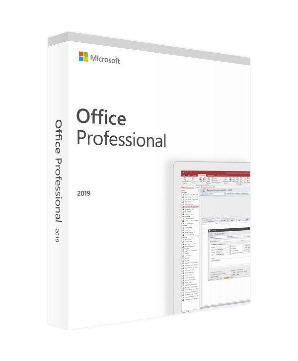 Microsoft  Office 2019 Professionnel (Pro) - Chiave di licenza da scaricare - Consegna veloce 7/7 