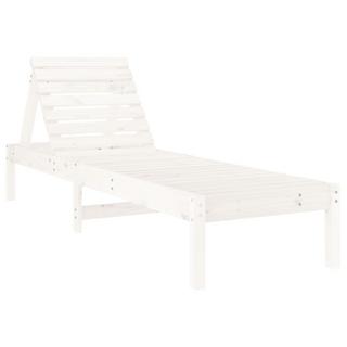 VidaXL Chaise longue bois de pin  